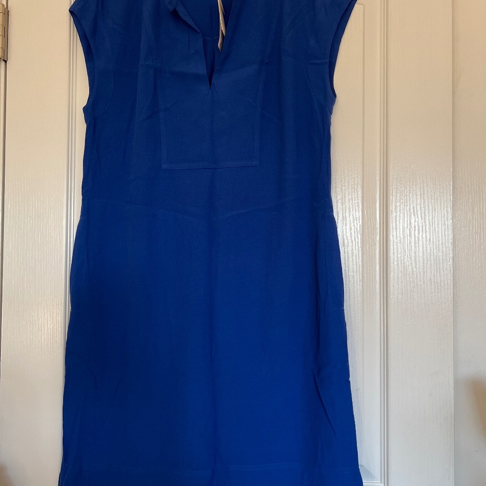 Blue dress